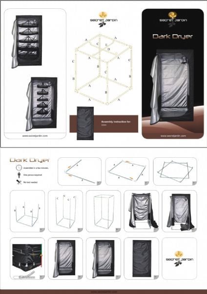 Camera de Crestere, Dark Propagator - 60x40x60 cm - 1 | YEO