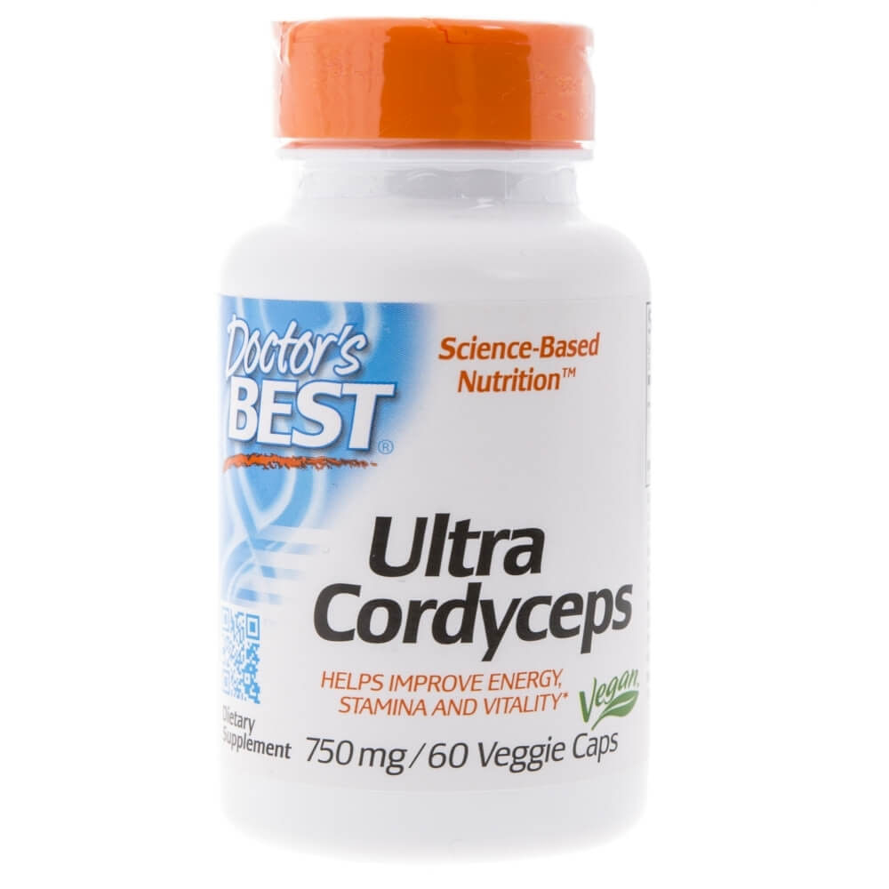 Suplimente nutritive Doctor\'s Best Ultra Cordyceps, 60 capsule