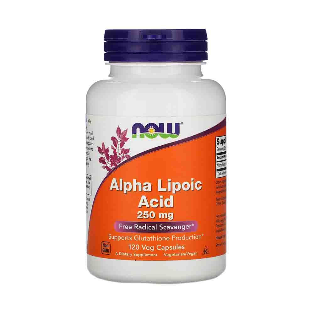 Complex Antioxidant, Acid Alfa Lipoic, 250mg, Now Foods, 120 capsule