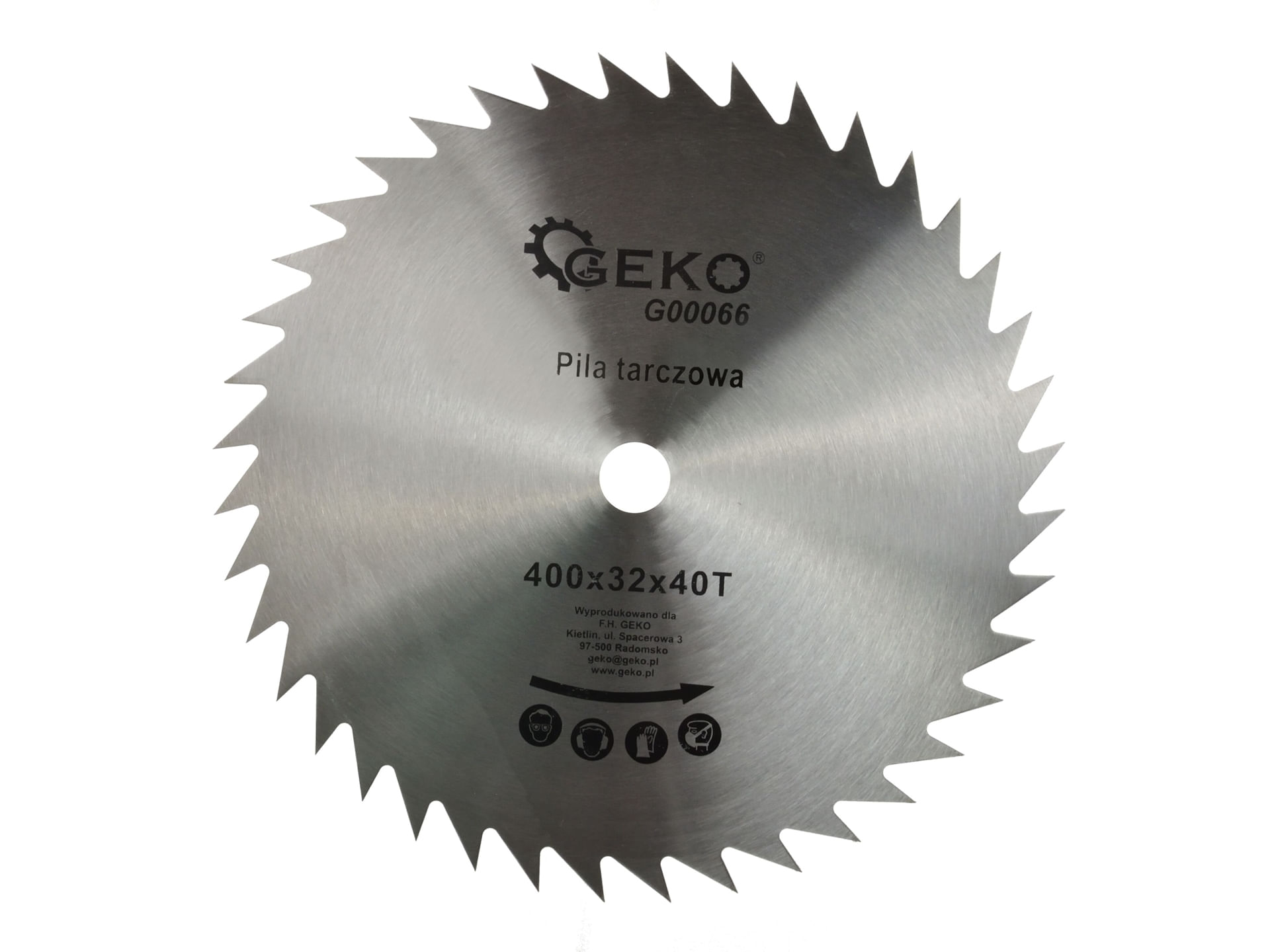 Disc circular pentru lemn 400x32x40T, Geko G00066