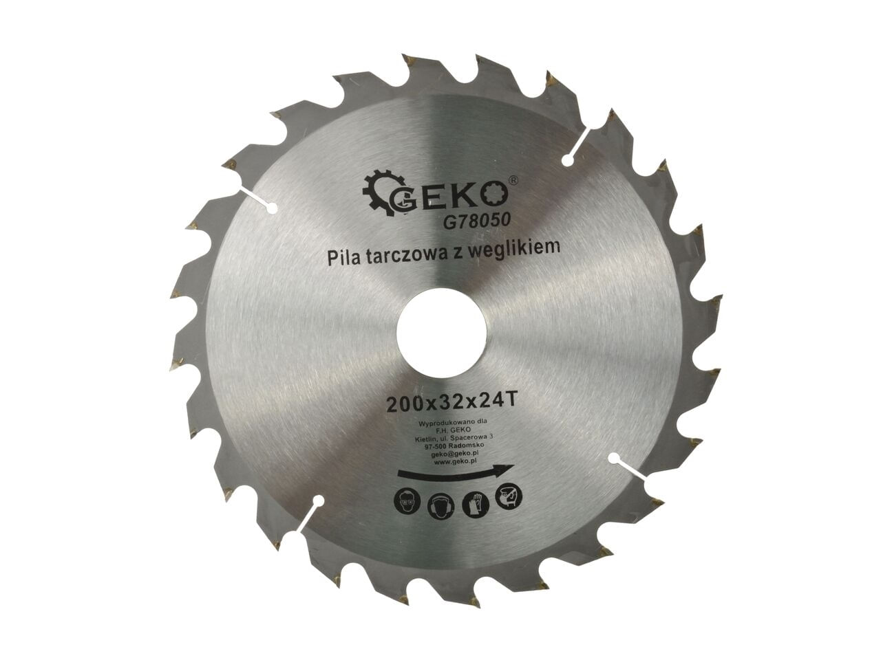 Disc circular pentru lemn 200x32x24T, Geko G78050