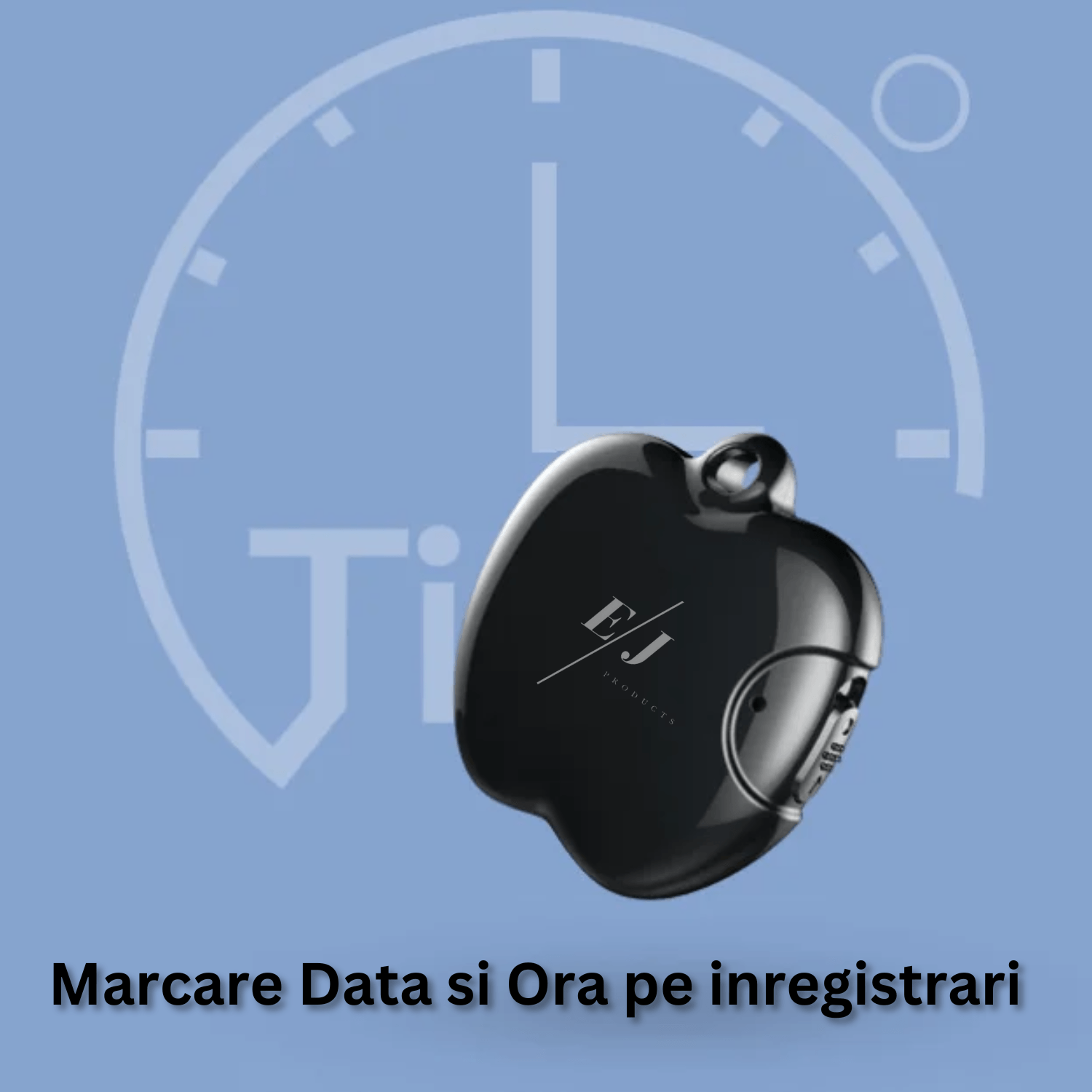 Mini reportofon tip breloc, Q36, 16 GB, autonomie 20 ore, stocare inregistrari 192 ore, activare vocala, functie MP3 - 4 | YEO