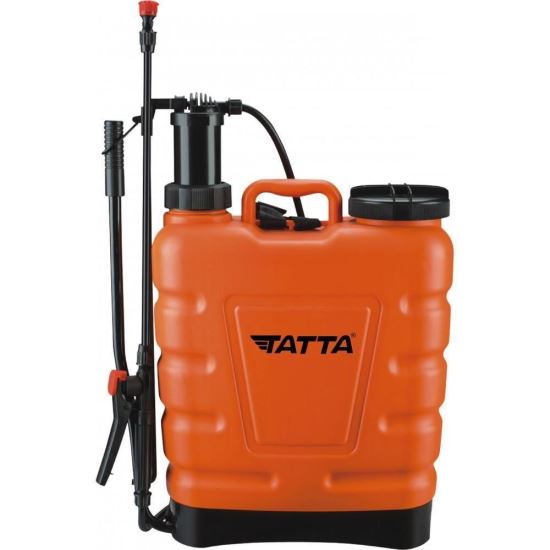 Pulverizator gradina, pompa de stropit, vermorel, manual, pentru spate, portocaliu, 2.4 bar, 16 l