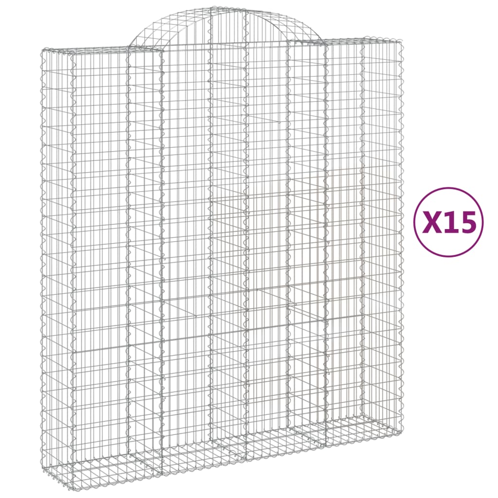 Cosuri gabion arcuite