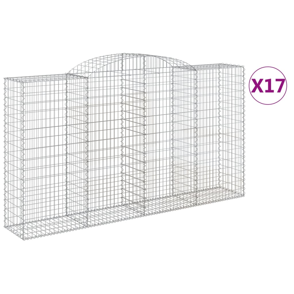 Cosuri gabion arcuite