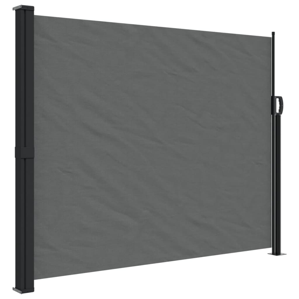 Copertina laterala retractabila, antracit, 160x300 cm