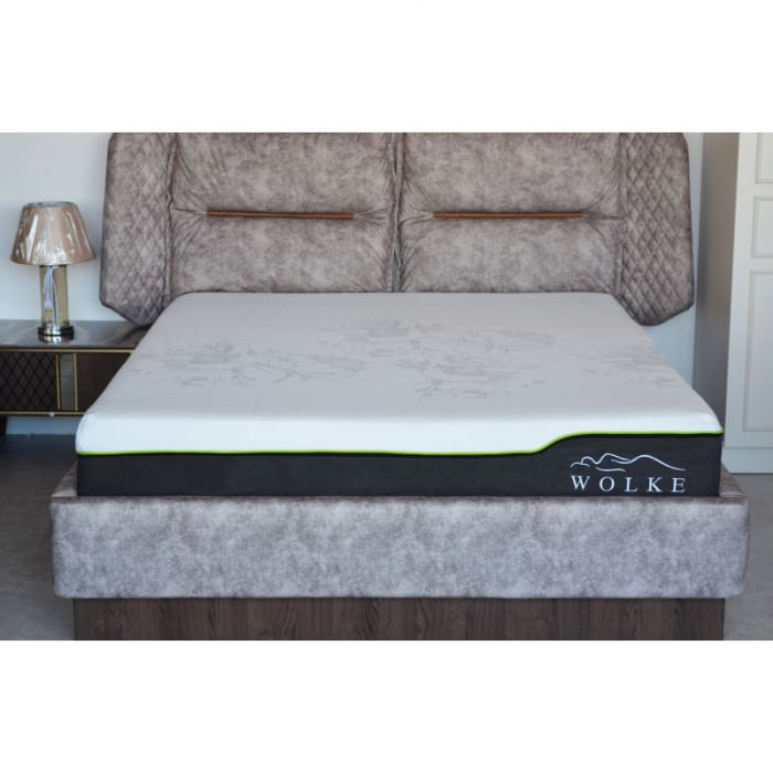 Saltea Wolke, 160 x 200 x 25 cm, memorie, cooling gel + latex — imaginea 3
