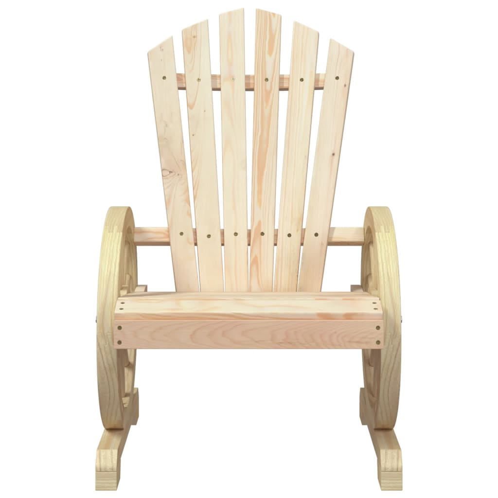 Set mobilier de gradina, 3 piese, lemn masiv de brad — imaginea 5