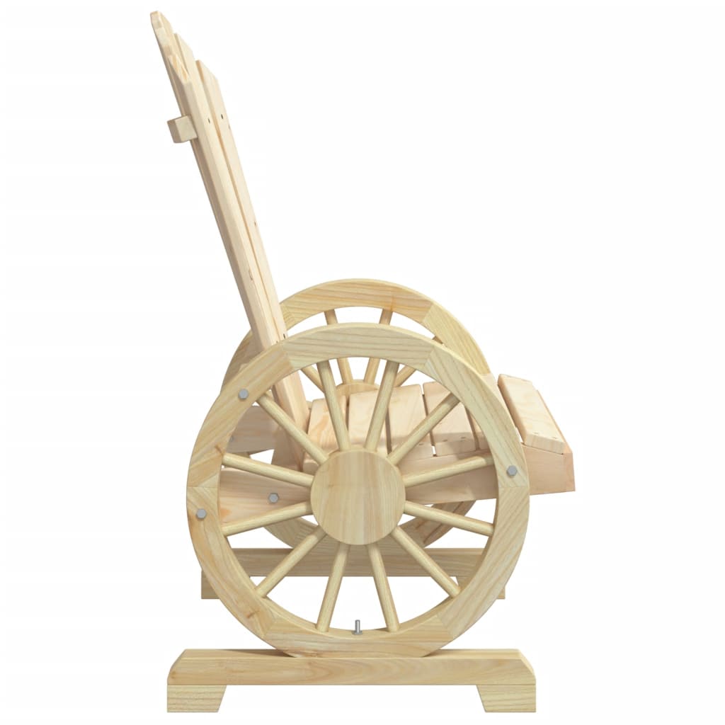 Set mobilier de gradina, 3 piese, lemn masiv de brad — imaginea 6