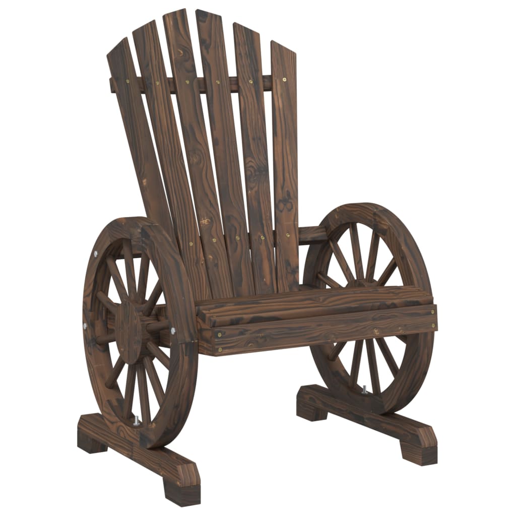 Set mobilier de gradina, 3 piese, lemn masiv de brad — imaginea 4