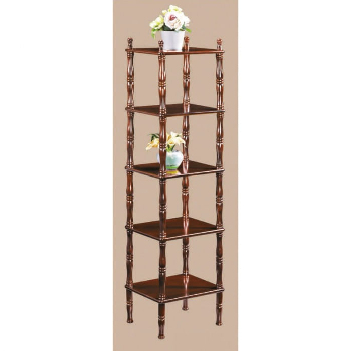 Raft Berry, 40 x 152 x 34 cm, 5 polite, nuanta maro — imaginea 3