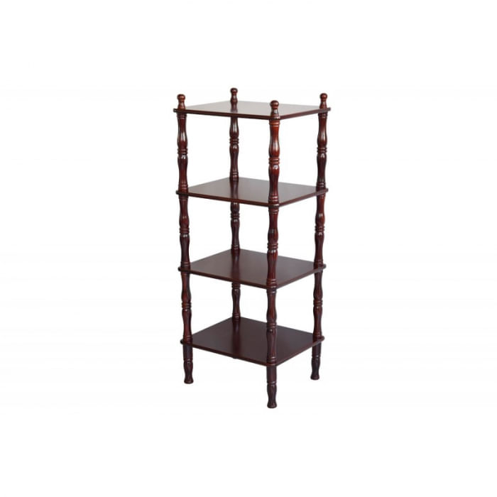 Raft Berry, 40 x 117 x 34 cm, 4 polite, nuanta maro — imaginea 4