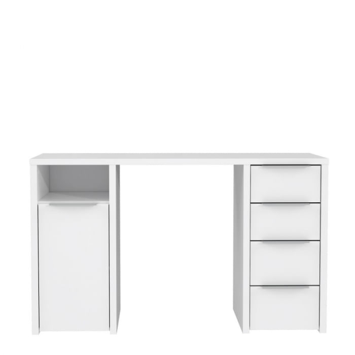 Birou Safari, 125 x 75 x 50 cm, nuanta alb — imaginea 2