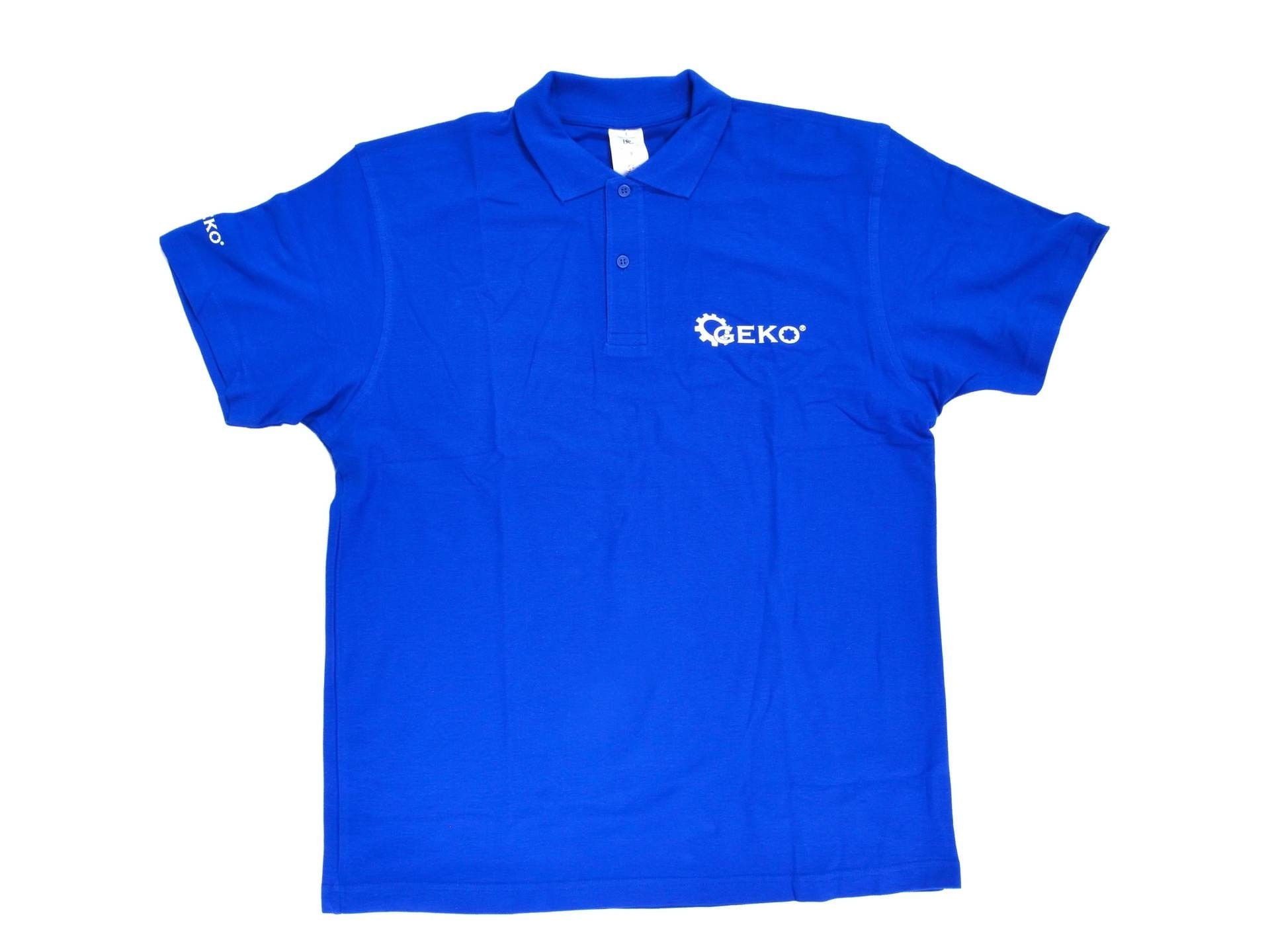 Tricou Polo Blue Geko M, Q00008