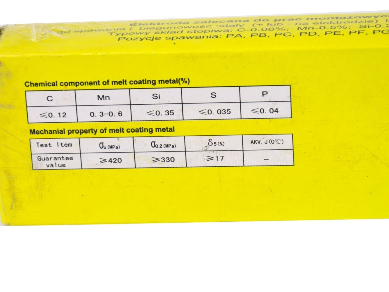 Electrozi de sudura AWS E6013, 2.5mmx300mm, rutil-celuloza, GEKO G74200 - 2 | YEO