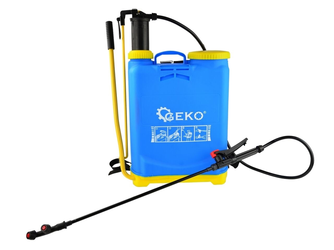 Pompa de stropit/ Vermorel manual 16 litri, 3-4 bari, GEKO G73205