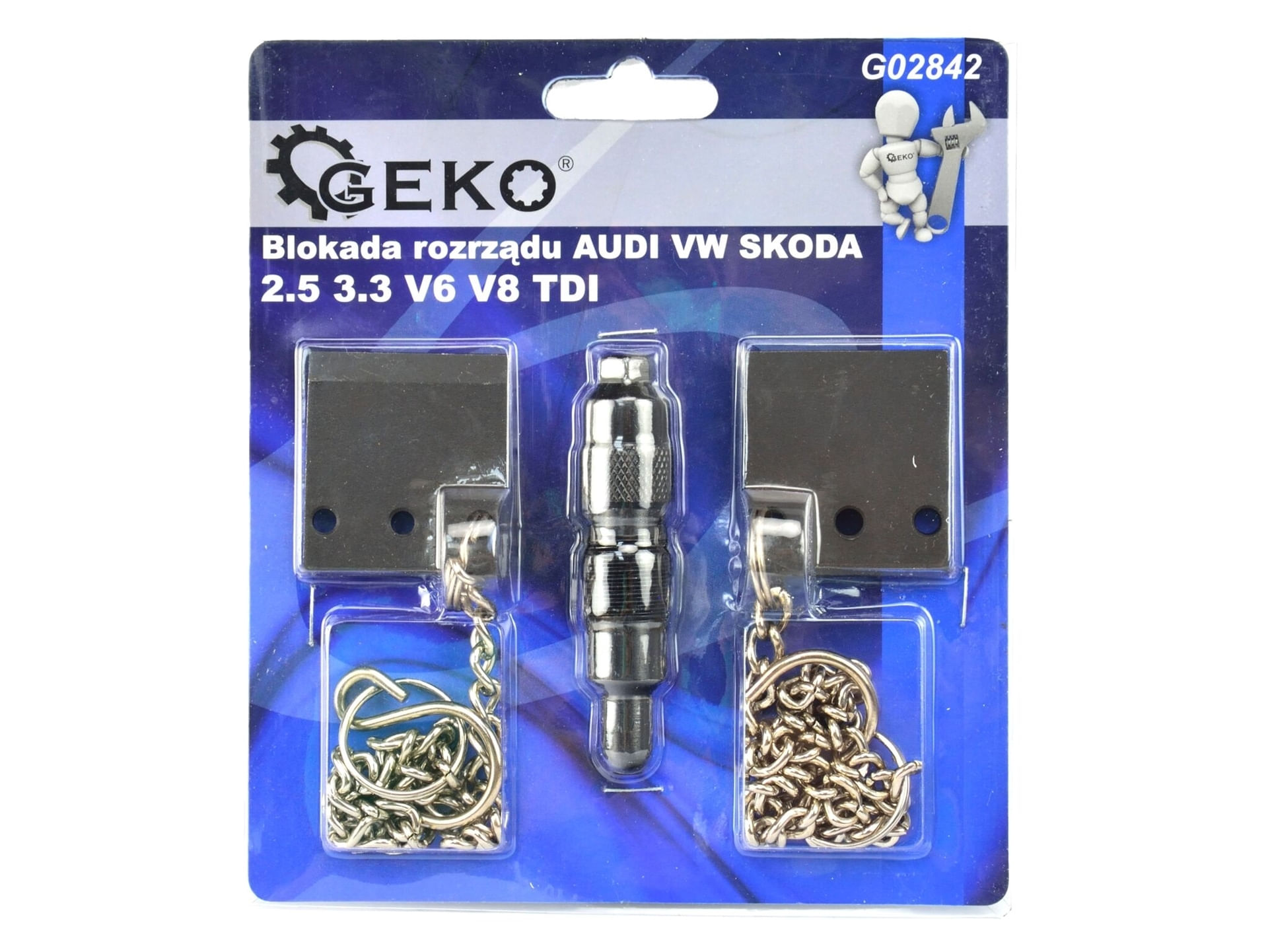 Set blocare distributie auto AUDI VW SKODA 2.5 3.3 V6 V8 TDI, GEKO G02842 - 1 | YEO