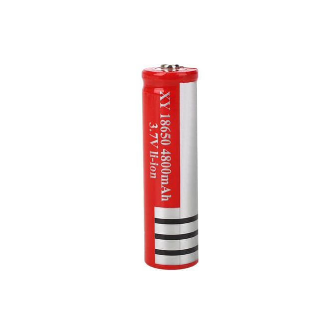 Set de 2 Acumulatori IdeallStore®, GH 18650, 6800 mAh, 3.7 V, Li-ion, rosu - 1 | YEO