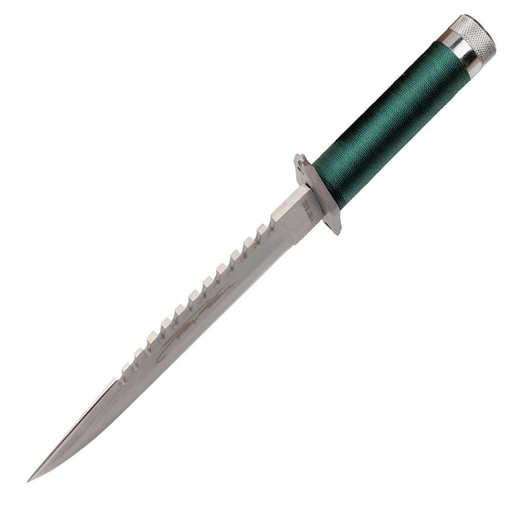 Set doua Cutite de vanatoare , Tactical Knife, IdeallStore®, otel inoxidabil, verde, 35 cm - 4 | YEO