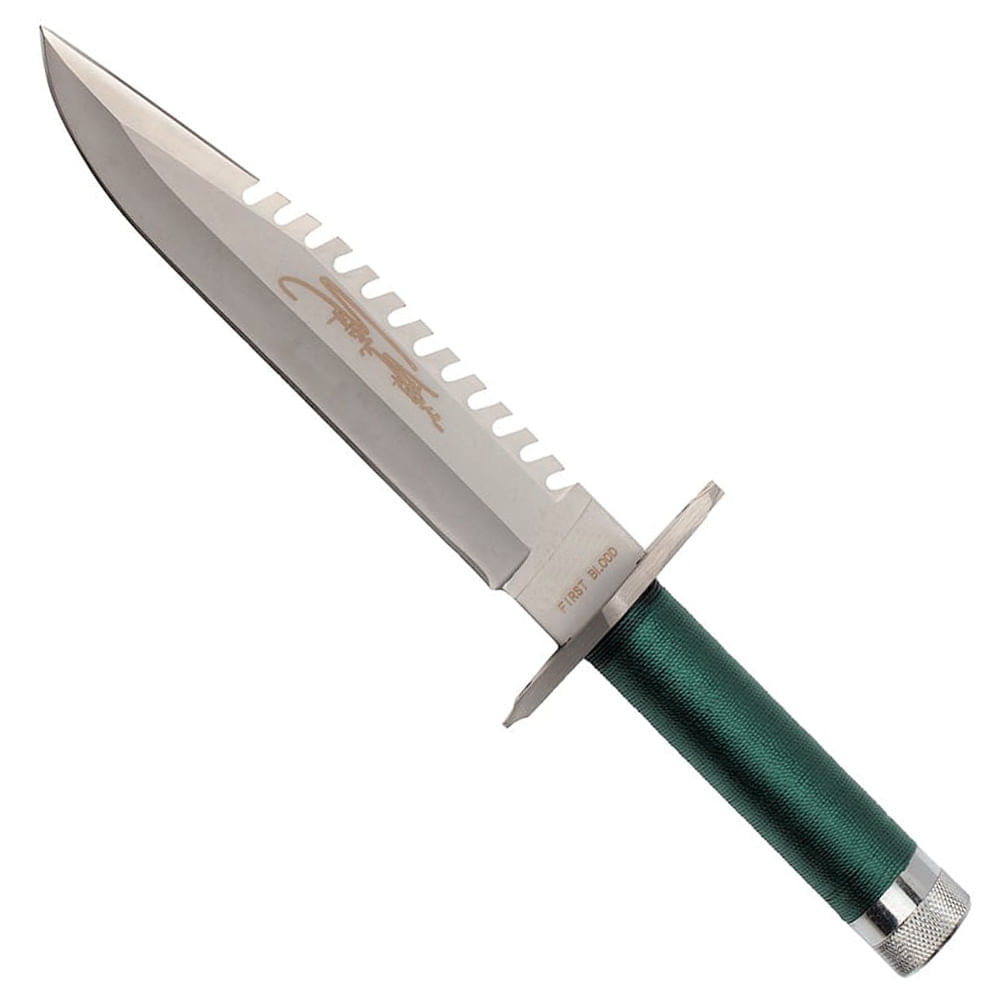 Set doua Cutite de vanatoare , Tactical Knife, IdeallStore®, otel inoxidabil, verde, 35 cm - 3 | YEO