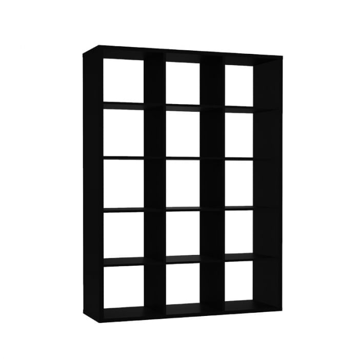 Raft Mauro 107x176x33 cm Nuanta Negru — imaginea 2