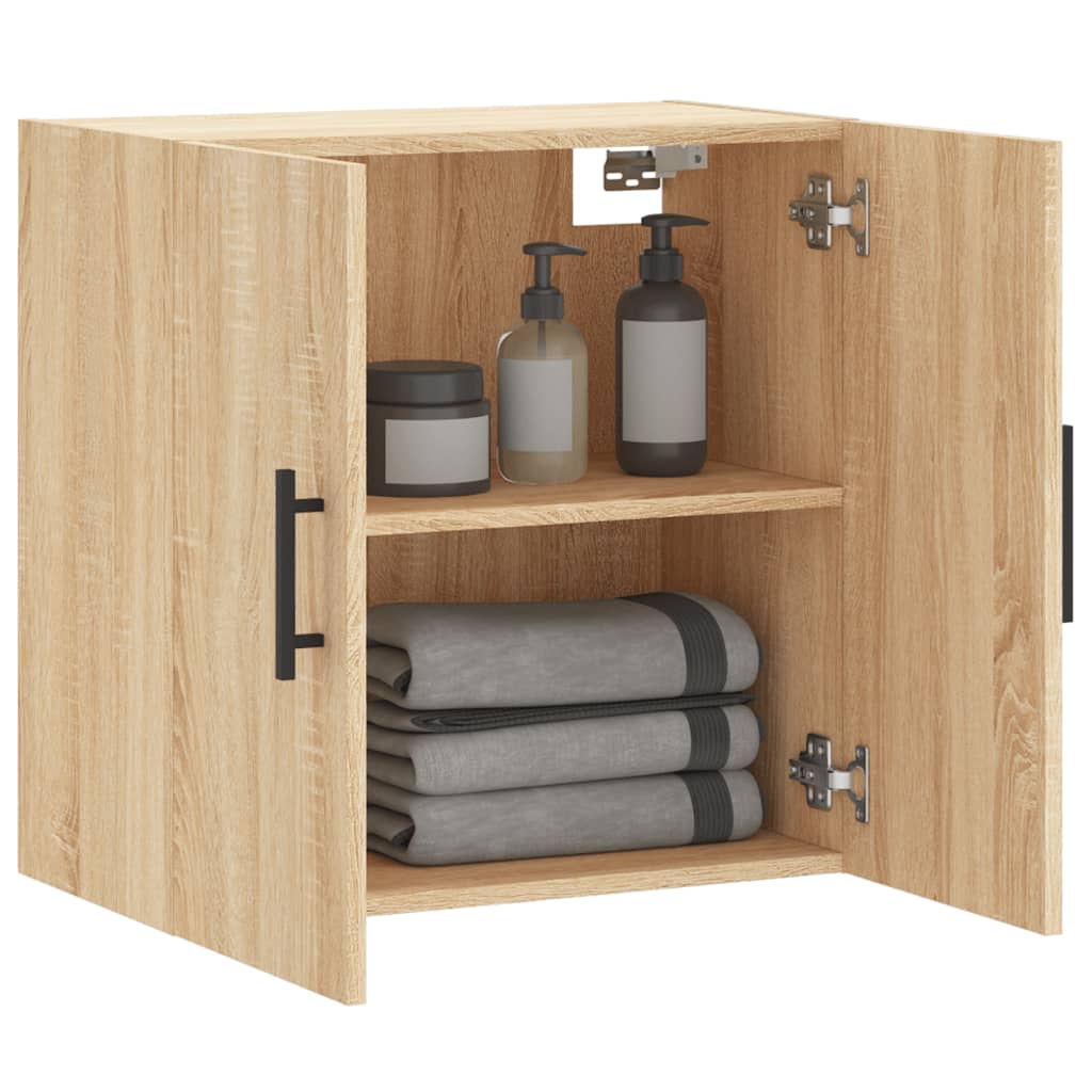 Dulap de perete, stejar sonoma, 60x31x60 cm, lemn compozit — imaginea 4