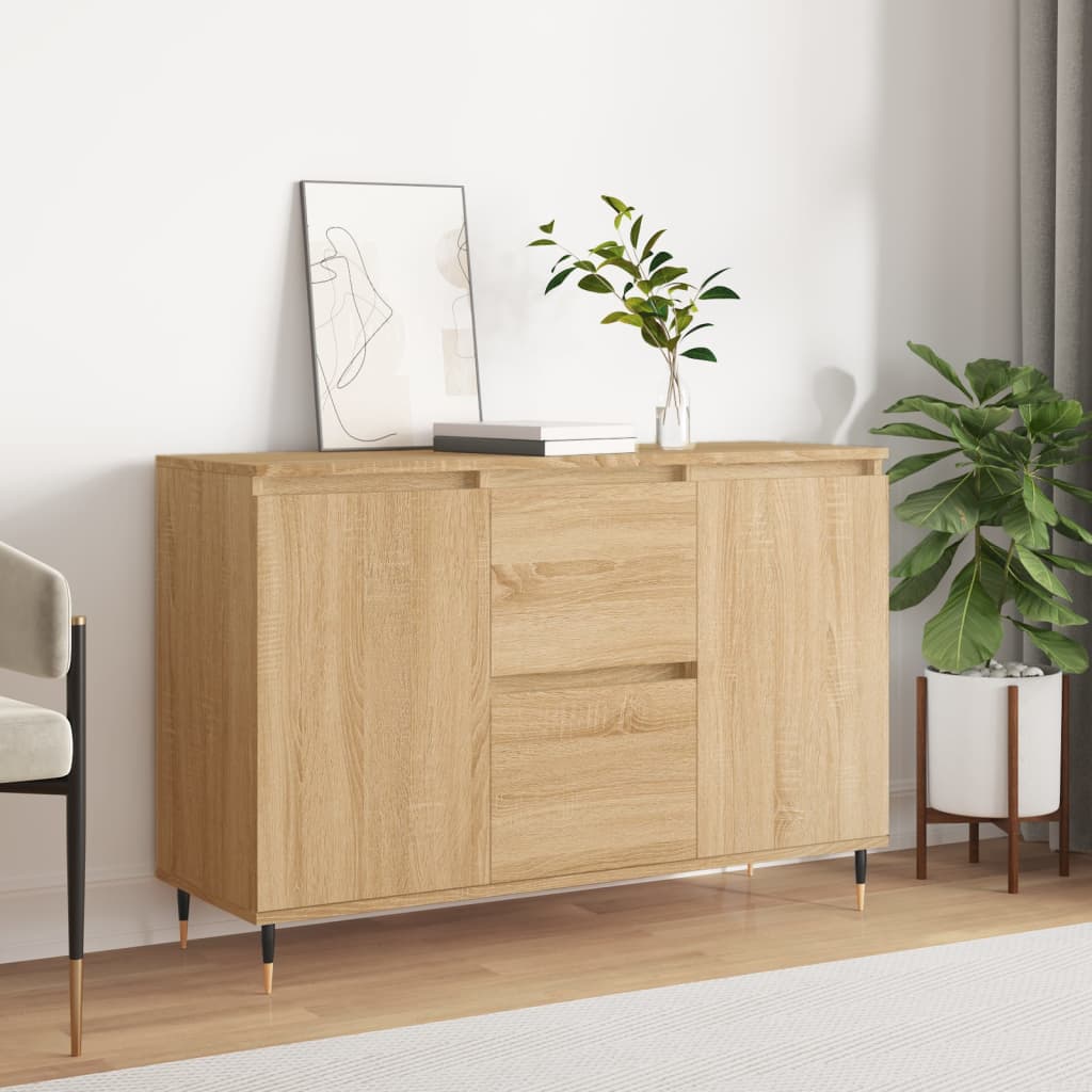 Servanta, stejar sonoma, 104x35x70 cm, lemn prelucrat — imaginea 2