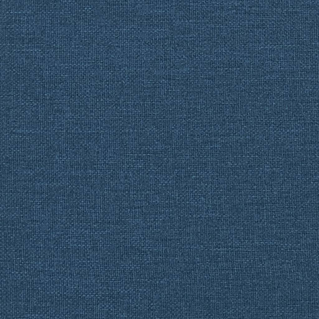 Canapea extensibila 2 in 1, albastru, 112x174x55 cm textil — imaginea 9