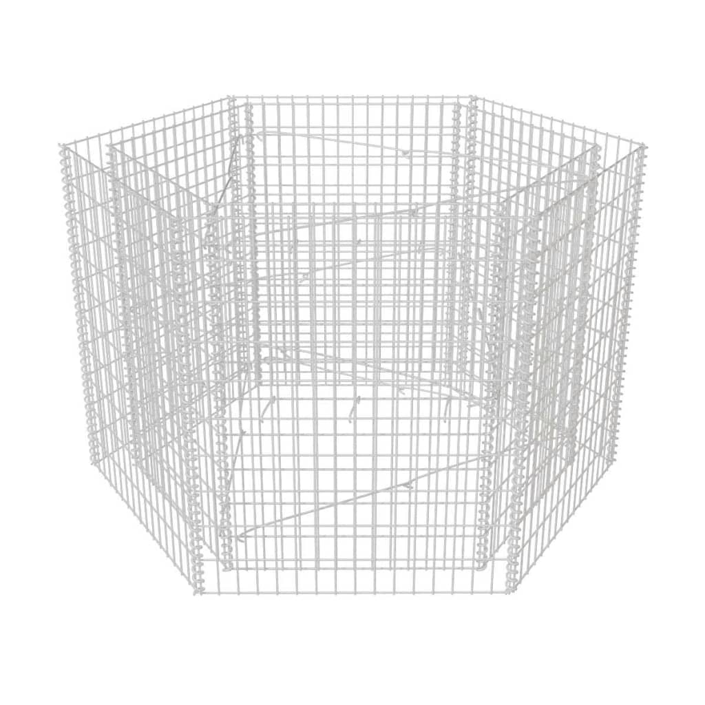 Strat inaltat gabion hexagonal