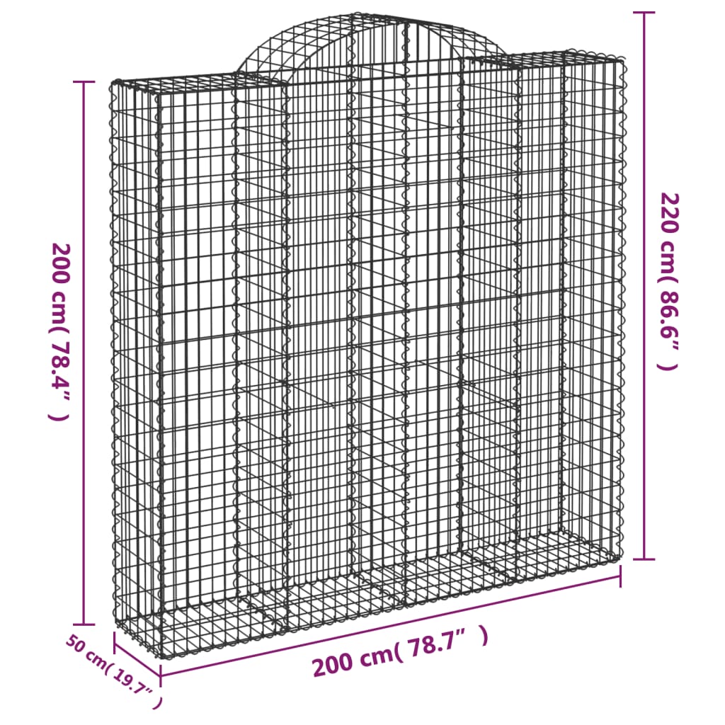 Cosuri gabion arcuite - 5 | YEO