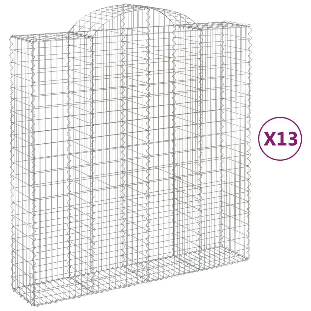 Cosuri gabion arcuite