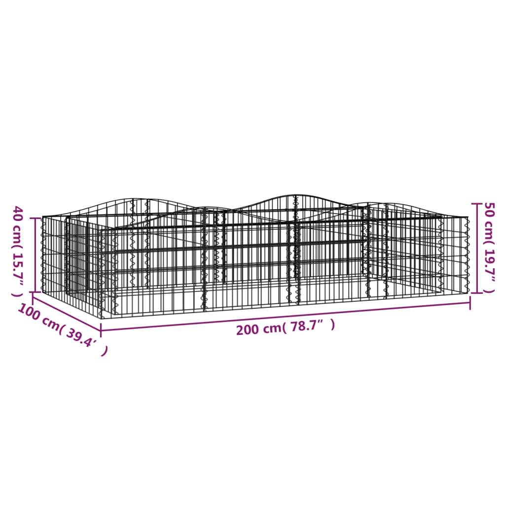 Strat inaltat cu gabion arcuit - 4 | YEO