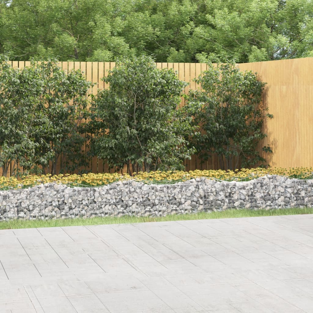 Strat inaltat cu gabion arcuit - 1 | YEO