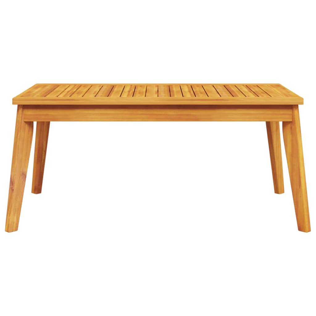 Set de gradina cu pernă, lemn masiv de acacia, maro și crem — imaginea 7