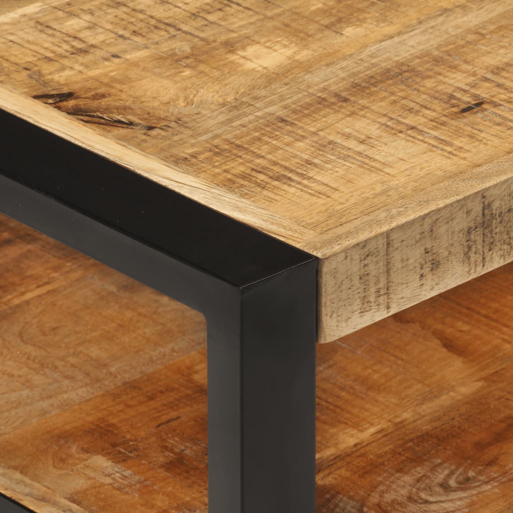 Masuta de cafea, 120x55x40 cm, lemn masiv de mango — imaginea 4