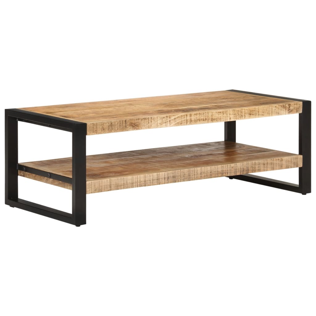 Masuta de cafea, 120x55x40 cm, lemn masiv de mango — imaginea 11