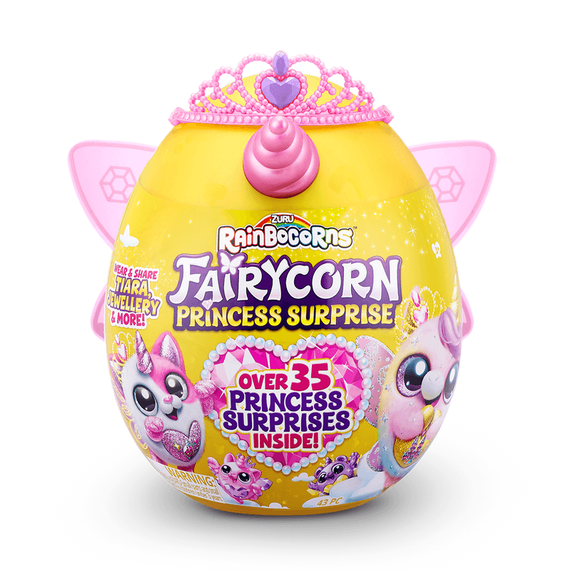 RAINBOCORNS Surpriza, jucarie de plus, Unicornul Curcubeu Fairycorn Cu Aripi - 3 | YEO