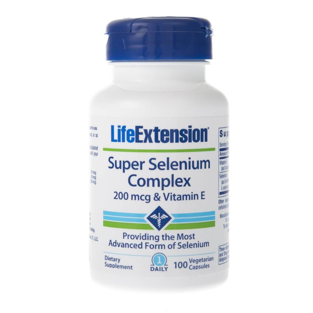 Supliment nutritiv Life Extension Super Selenium Complex, 100 de capsule