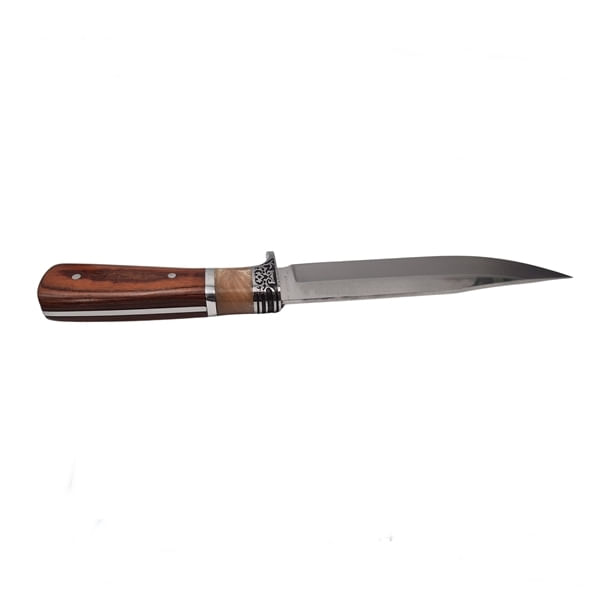 Cutit de vanatoare Tactical Knife, DEPOX®, Maro, 31 cm — imaginea 5