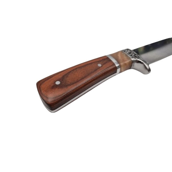 Cutit de vanatoare Tactical Knife, DEPOX®, Maro, 31 cm — imaginea 9