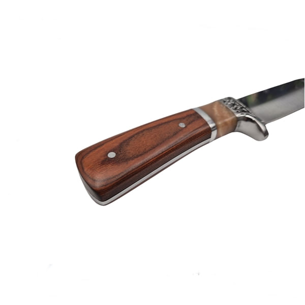 Cutit de vanatoare Tactical Knife, DEPOX®, Maro, 31 cm — imaginea 10