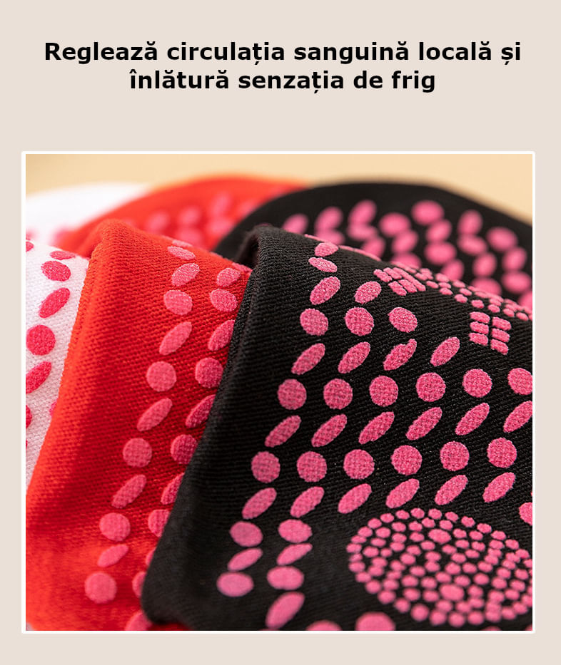 Set sosete terapeutice turmalina, confortabile, imbunatatesc circulatia, usoare de purtat, unisex, marime universala - 2 | YEO