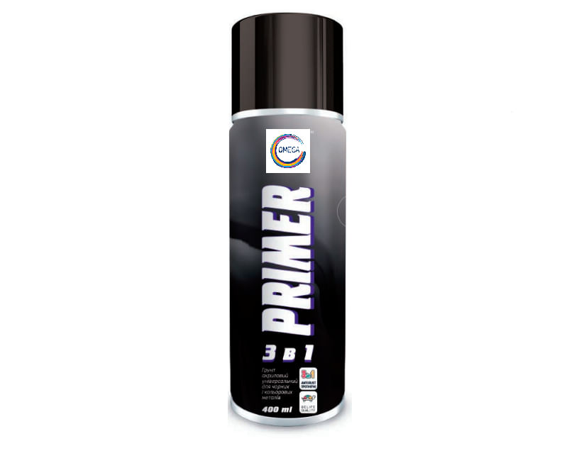 Spray vopsea Grund anticoroziv 3in1 Rosu, 400 ml