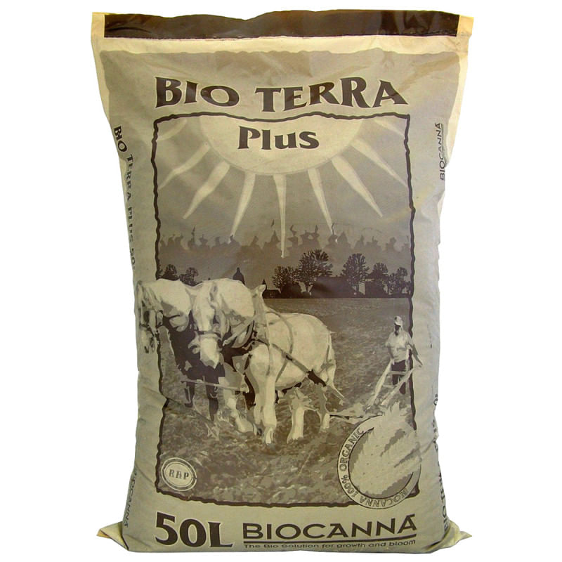 Pamant Canna BioTerra Plus, cantitate 50 liter