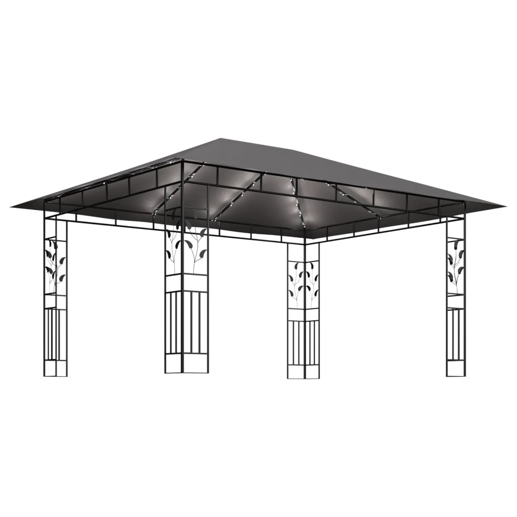 Pavilion cu plasa anti-tantari & lumini LED - 3 | YEO