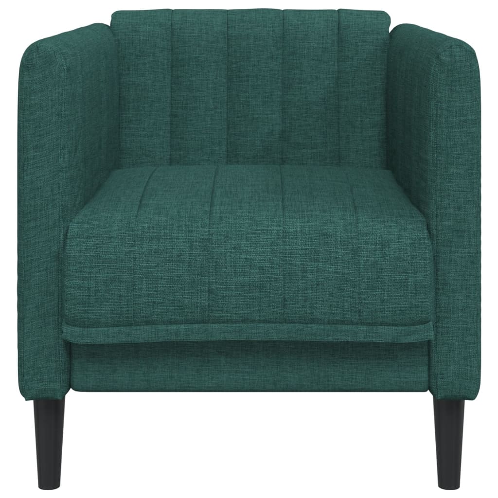 Fotoliu, verde inchis, material textil — imaginea 4