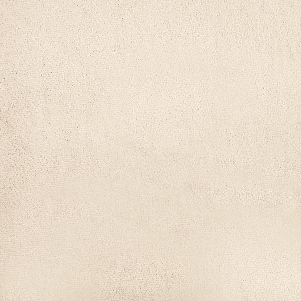 Fotoliu canapea, bej, 60 cm, textil microfibra — imaginea 7