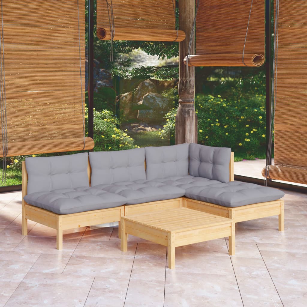 Set mobilier gradina cu perne — imaginea 2