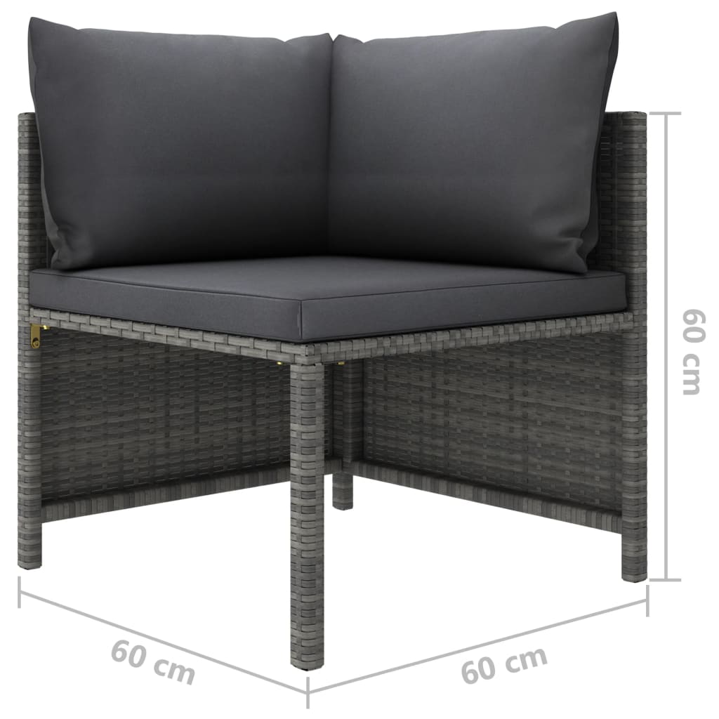 Set mobilier de gradina cu perne — imaginea 19