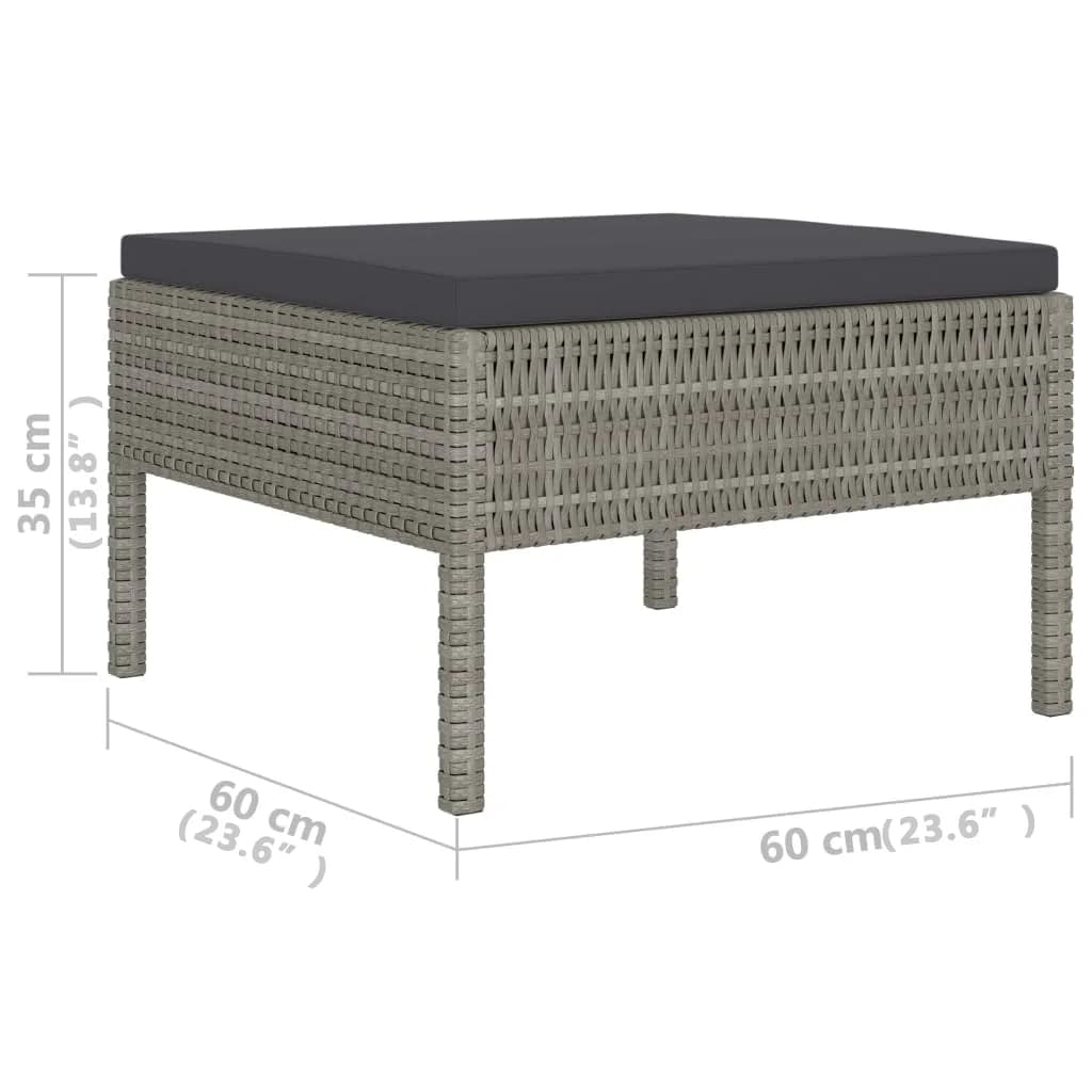 Set mobilier de gradina cu perne — imaginea 9